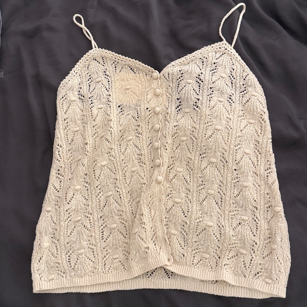 Francisco Top in Cream - Picture 6 of 7